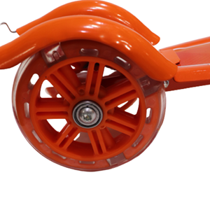 اسکوتر سه چرخ ژله ای چراغ دار نارنجی طرح شگفت انگیزان-اسباب بازی